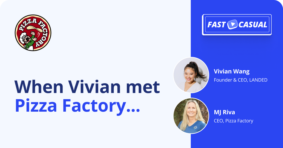 LANDED Fast Casual Podcast Episode 006 Pizza Factory